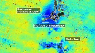 NISAR Mission Reveals Alarming Land Subsidence in Mexico City